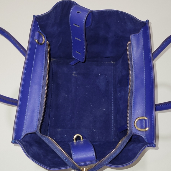 Cobalt Blue designer Inspired Handbag - Picture 6 of 15